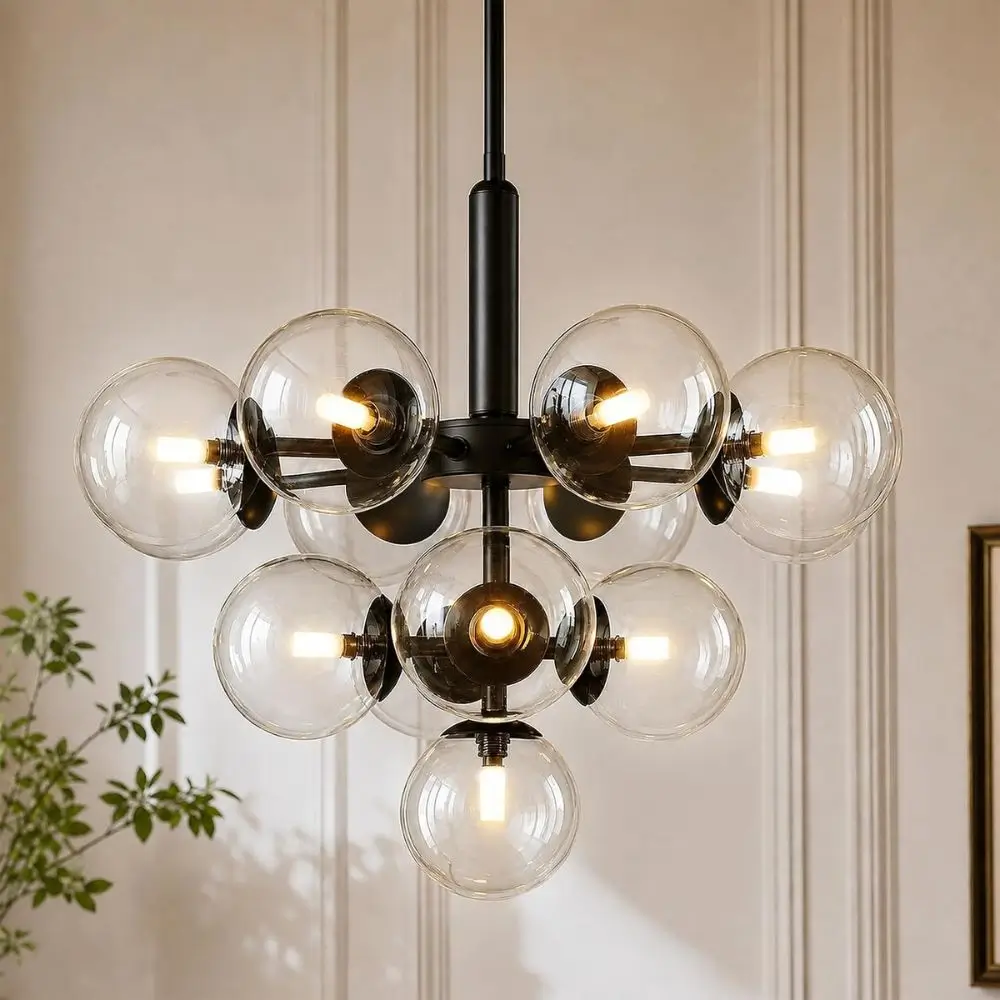 13 Lights Chandelier Globe Chandelier Lighting