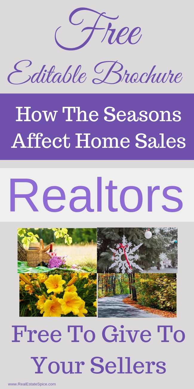 How The Seasons Affect Real Estate