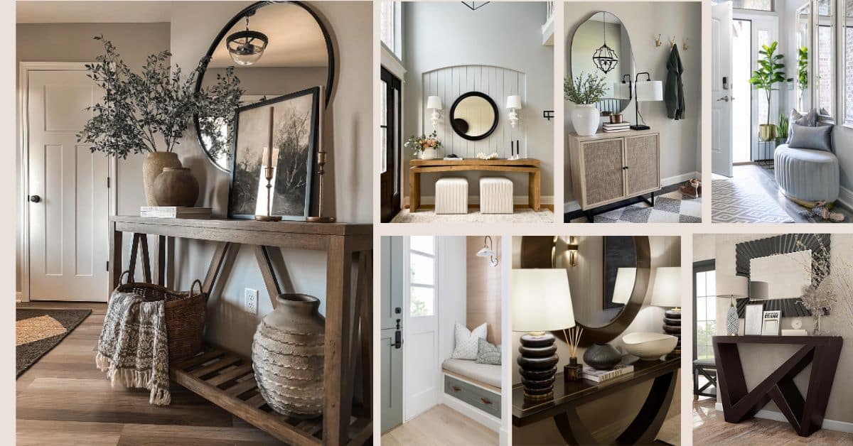 50 Entryway Ideas To Spruce Up Your Foyer