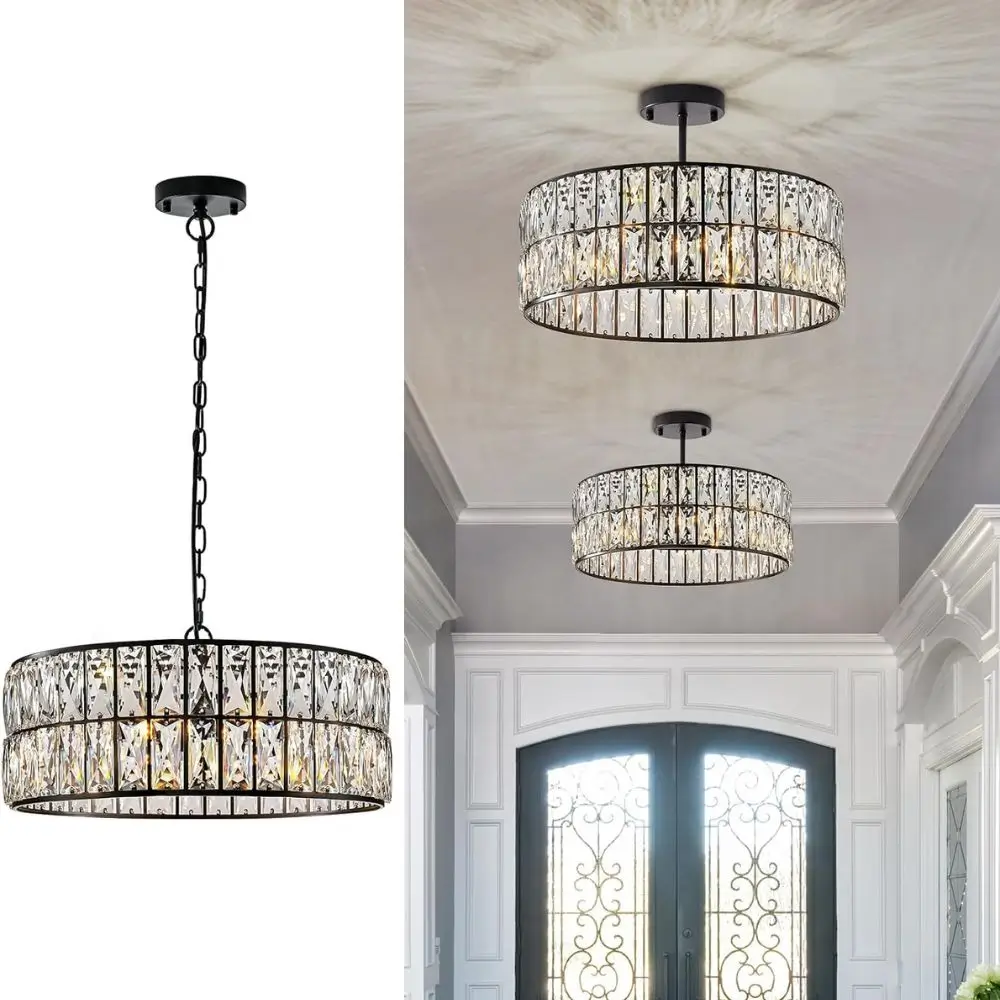 Crystal Chandelier Pendant Light