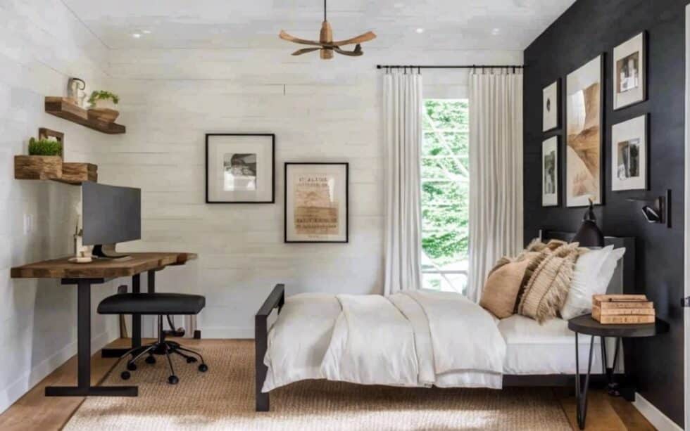 45 Creative Home Office Guest Room Ideas For A Stylish Combo