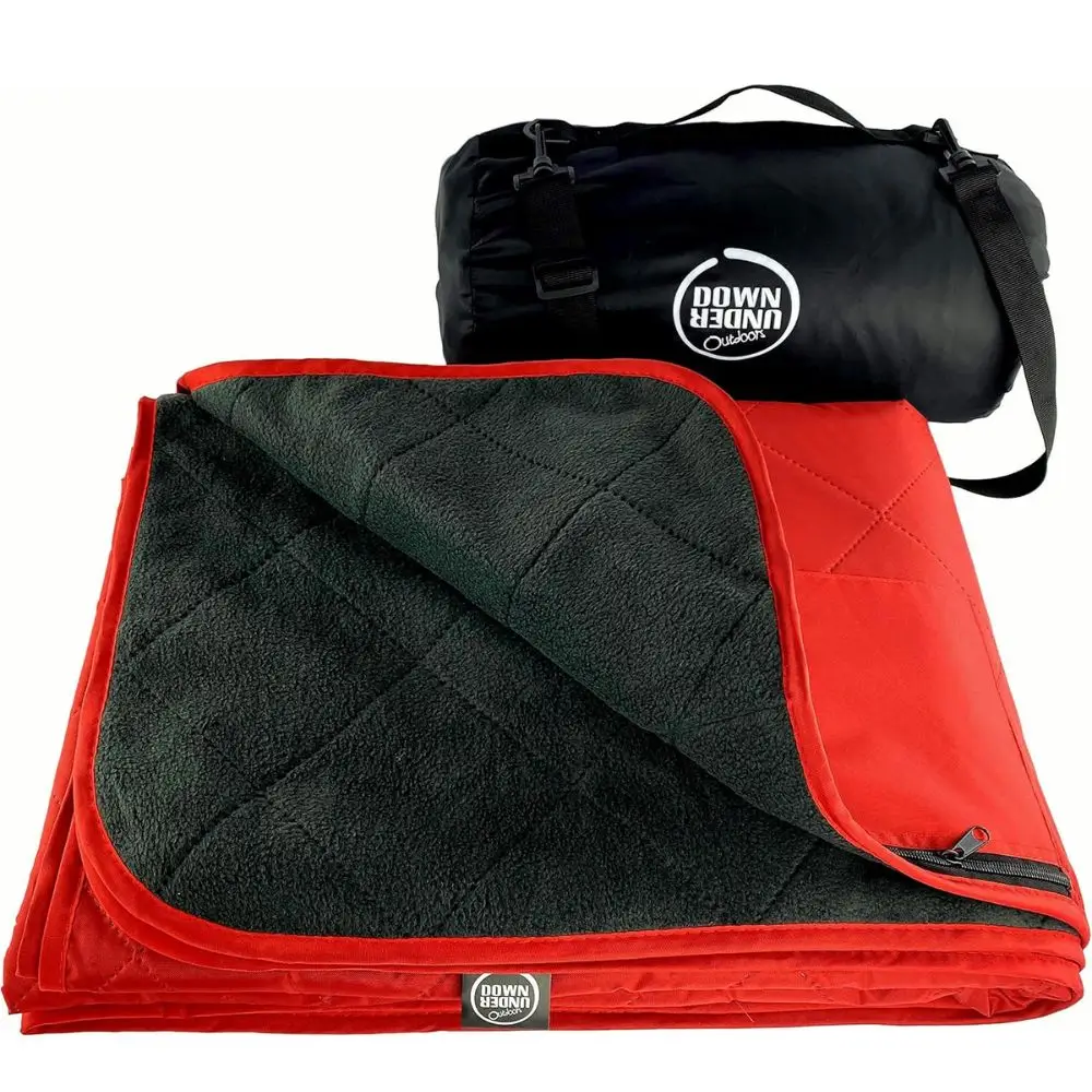 Large waterproof windproof quilted Fleece blanket