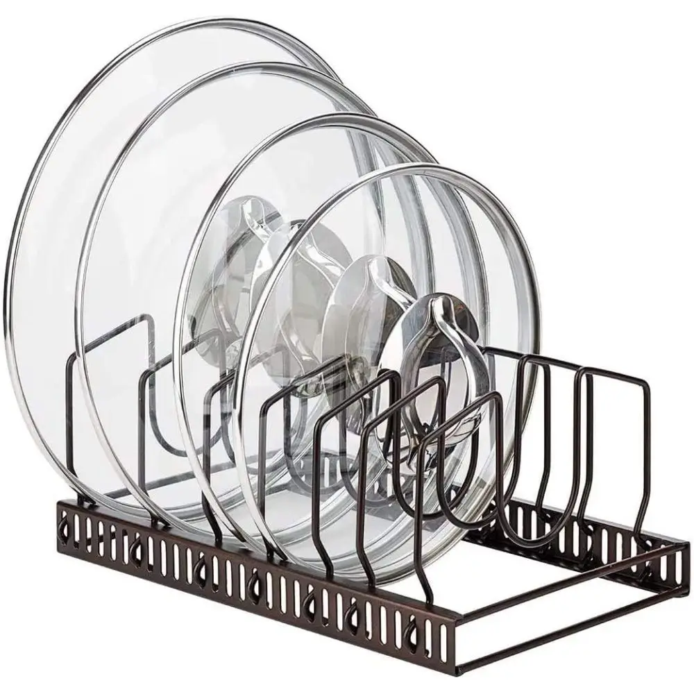 Pot Lids Organizer Rack
