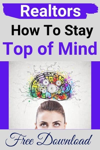 Do These 10 Absolute MUSTS to be the TOP OF MIND Realtor. GET YOUR FREE DOWNLOAD
#TopOfMINDRealtor #StayTopOFMind #Realtor #TopofMindAgent #RealEstateTips #RealtorHelp #RealtorStrategies #RealEstateMarketing #RealEstateSuccess #RealtorSuccess #RealEstate #RealtorMarketing #RealtorWebsites #RealtorTopOfMind