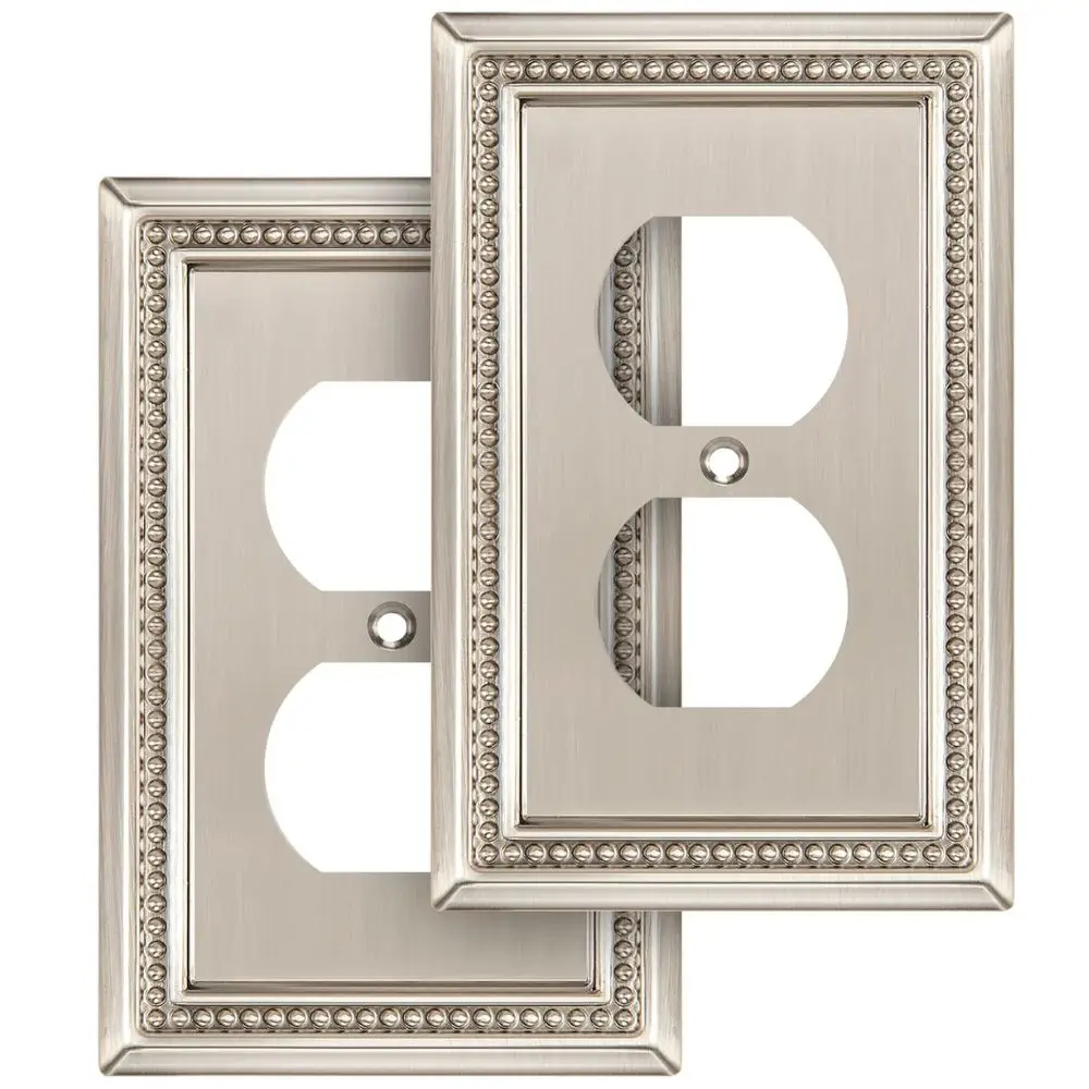 Sunken Pearls Heavy Duty Decorative Wall Plate Switch Plate Outlet Cover