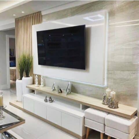 40 Stylish TV Accent Wall Ideas And Design Tips