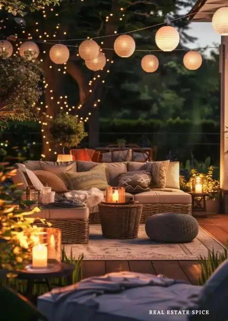 backyard ideas and furniture sets cozy back patio