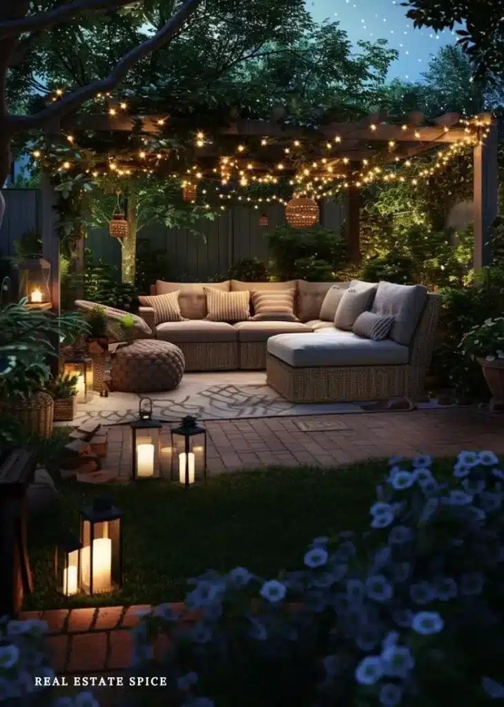 backyard ideas and furniture sets pergola