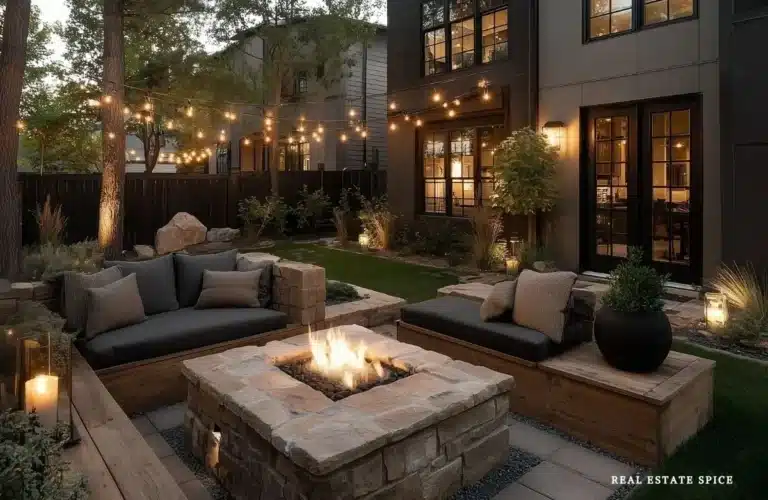 backyard ideas with outdoor furniture sets