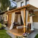 backyard rule of 3 privacy curtains