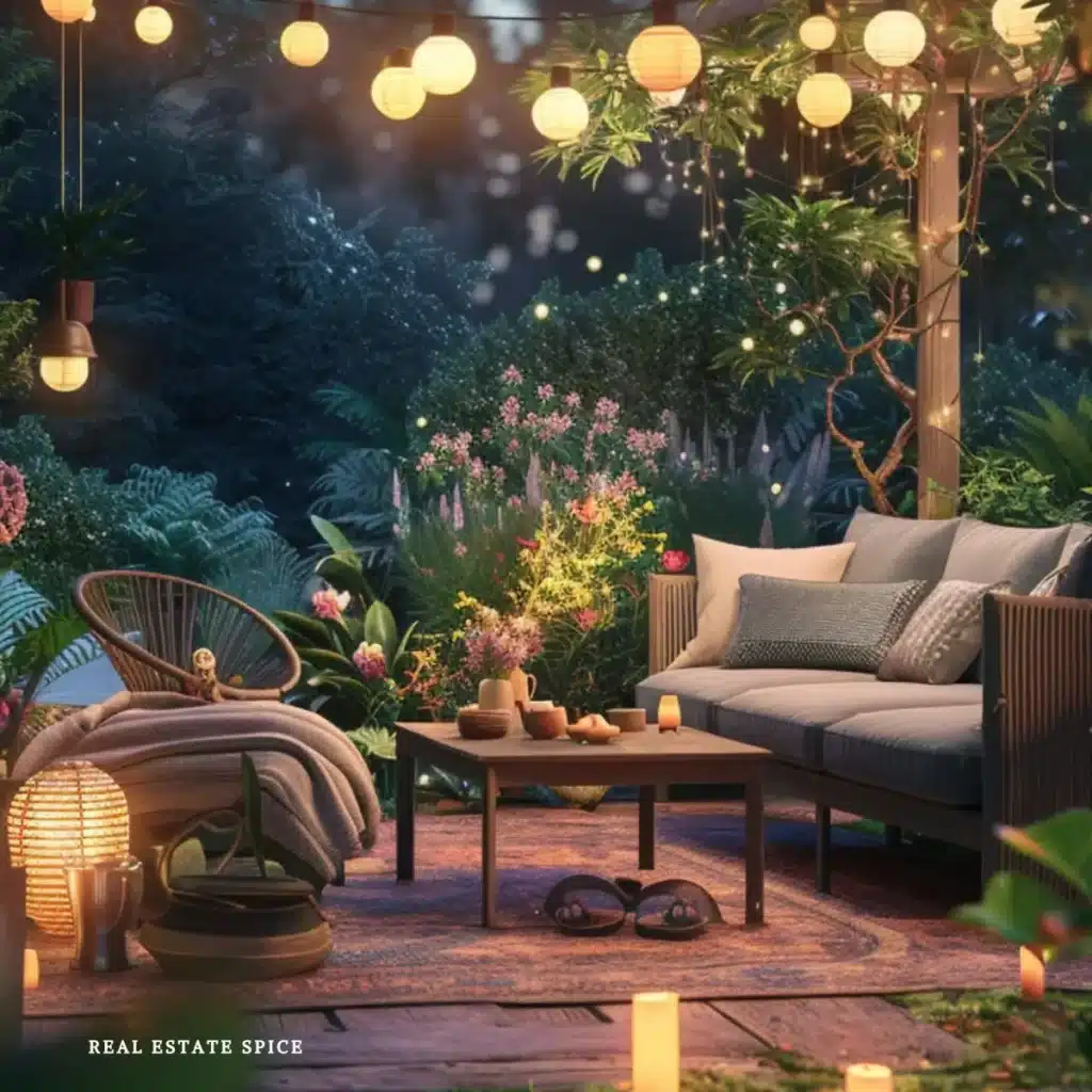 backyard rule of 3 small spaces outdoor chairs