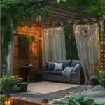 backyard rule of 3 small spaces pergola