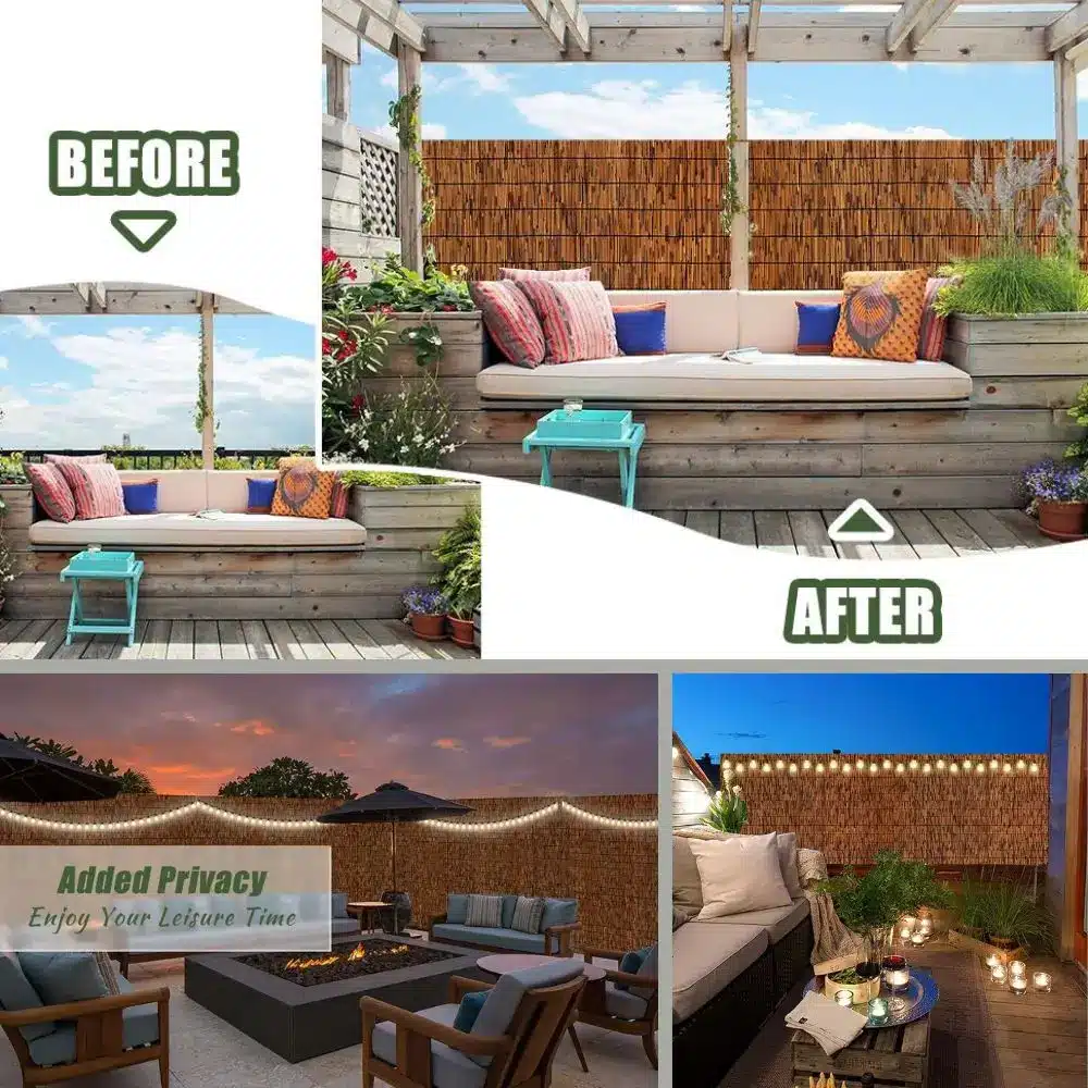 bamboo fencing privacy