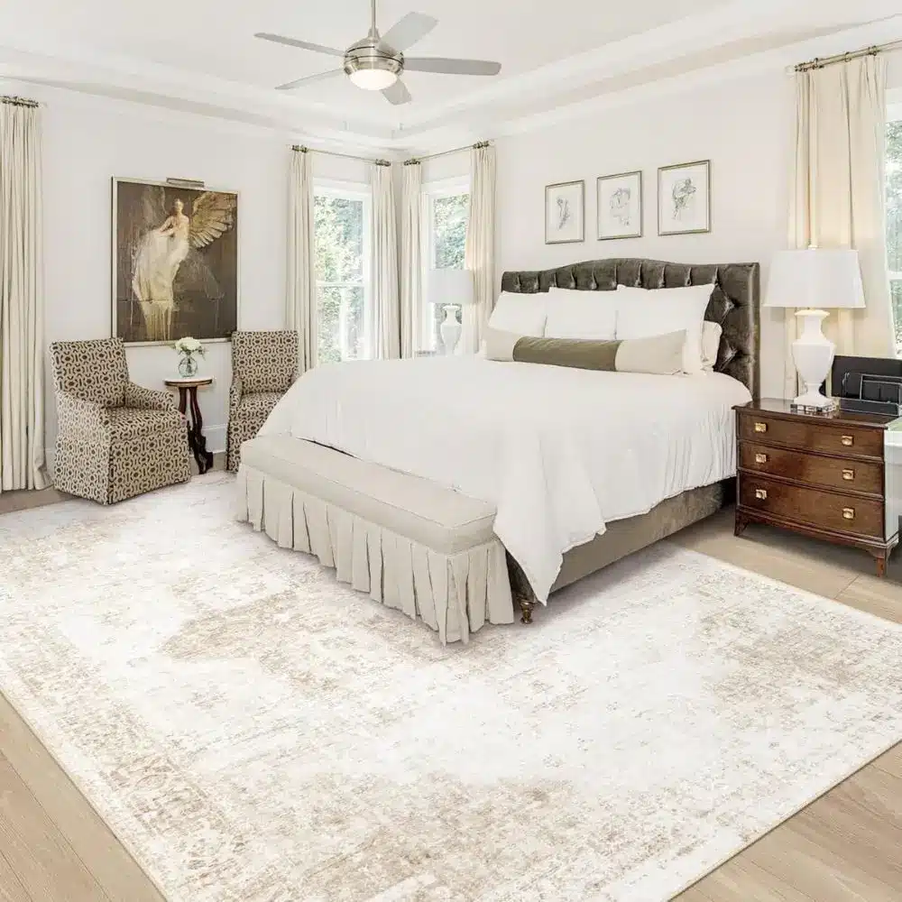 bedroom area rug