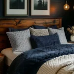 bedroom rule of 3 bedding rustic bedroom