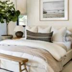 bedroom rule of 3 bedding white bedding