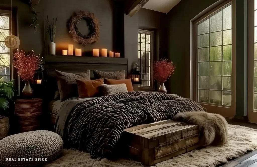 bedroom rule of 3 cozy bedroom natural materials
