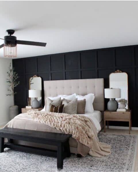25 STUNNING Black Accent Wall Ideas For Every Room