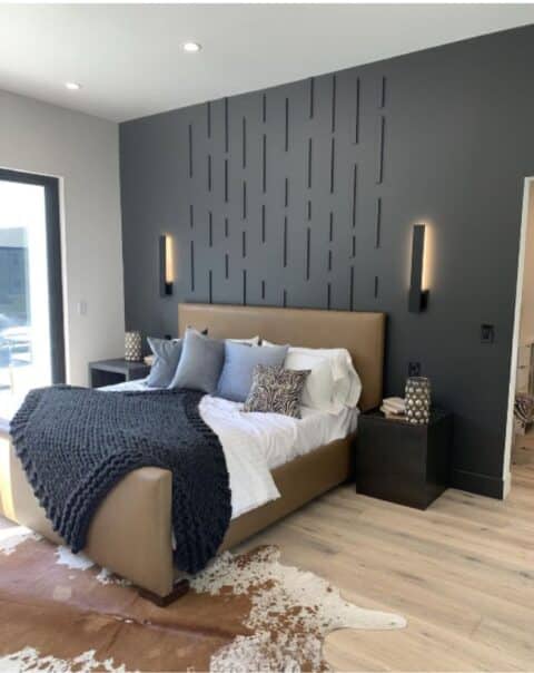 35 Stunning Black Accent Wall Bedroom Ideas and Design Tips