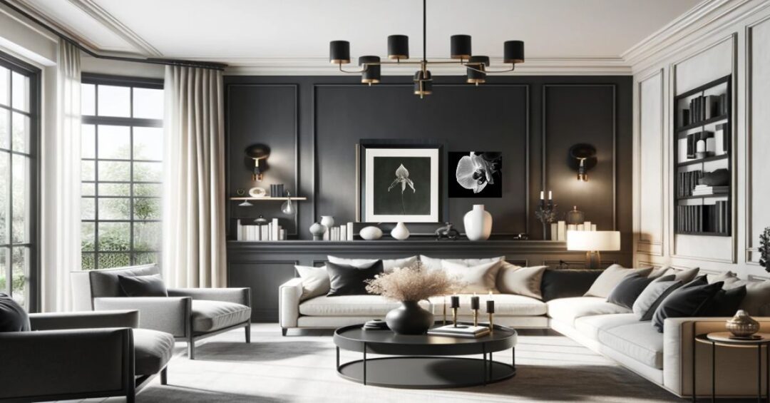 17 Chic Black Accent Wall Ideas For The Living Room