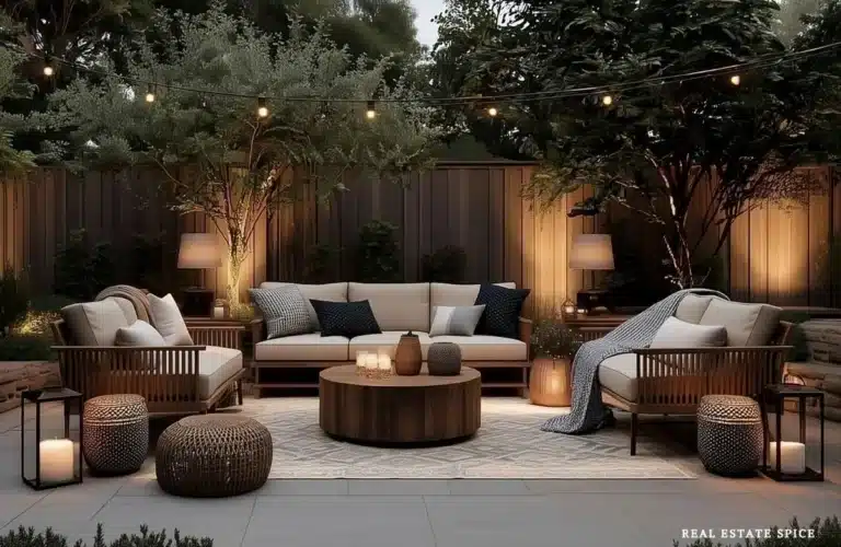 calm patio space