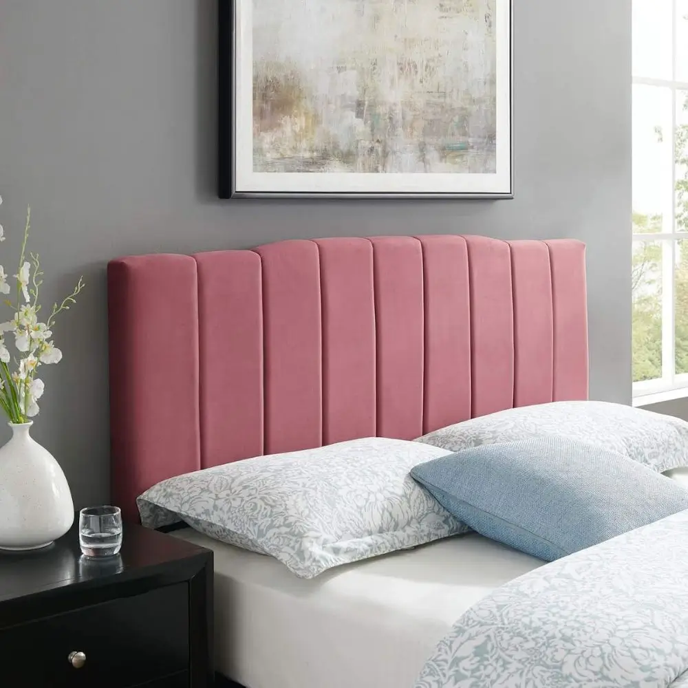 channel tufted headboard