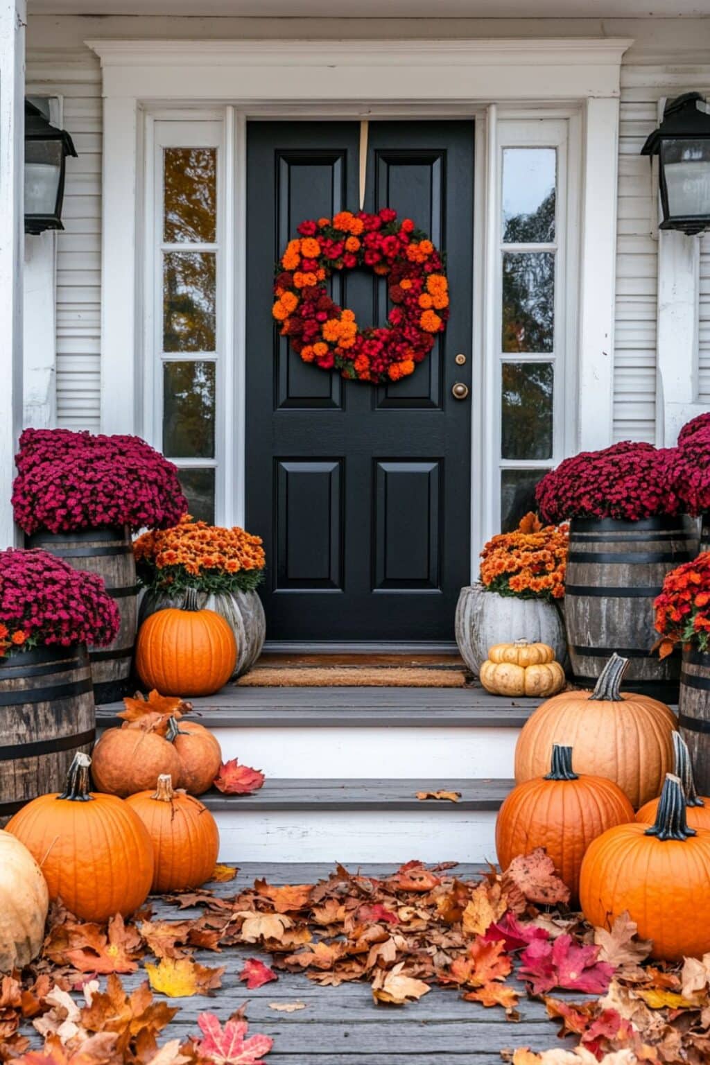 45 Beautiful Outdoor Fall Decor Ideas To Celebrate The Season