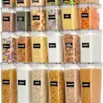food storage container for kitchen pantry counters