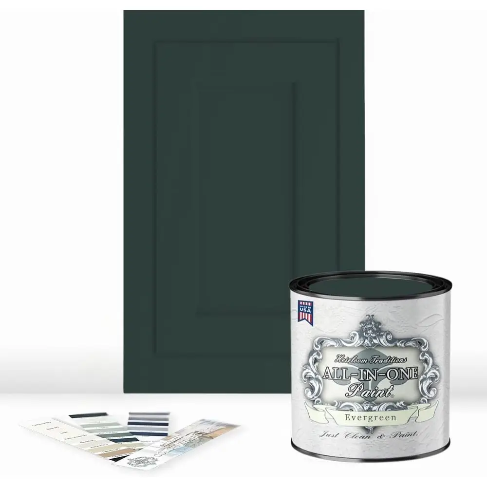 green cabinet paint