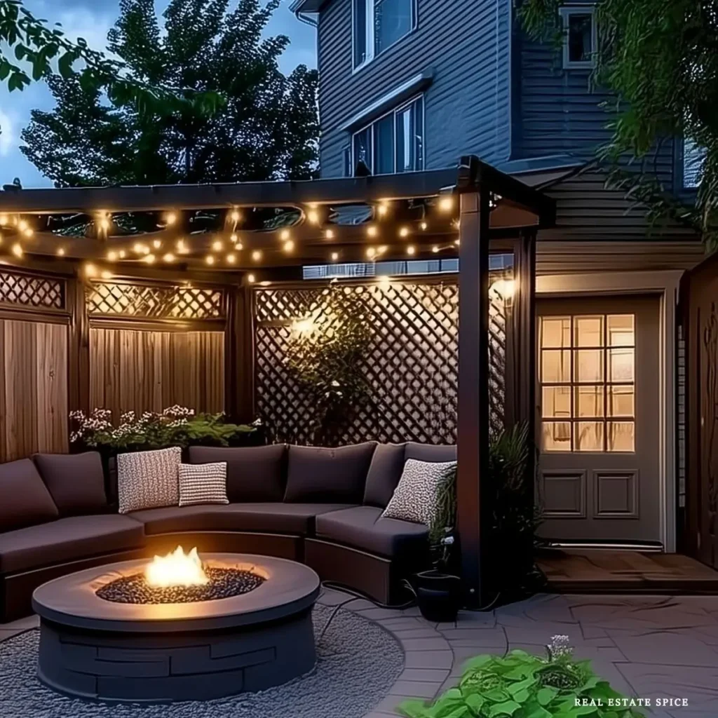 how to create a backyard fire pit oasis circular seating around fire pit