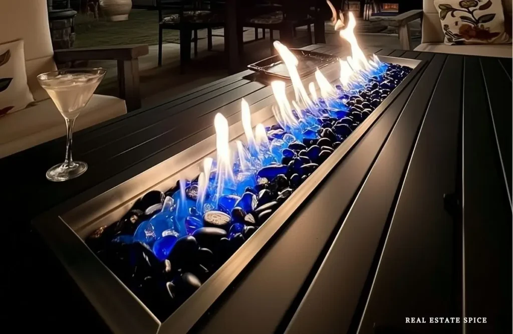 how to create a backyard fire pit oasis slim fire pit table