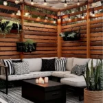 how to create a backyard private oasis privacy panels