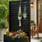 how to create a private patio area