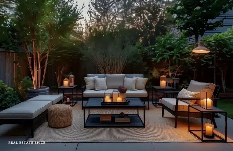 how to create a private patio area with privacy shrubs privacy fence outdoor patio furniture