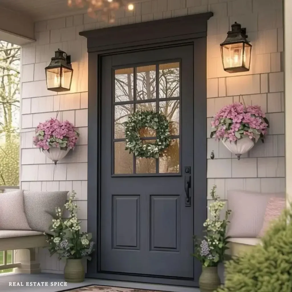 how to decorate a front porch small porch