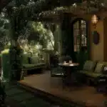 how to make a small backyard feel like a private oasis