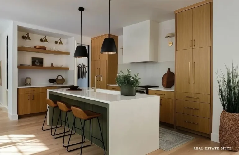 kitchen rule of 3 areas island lighting countertops counter