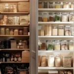 kitchen rule of 3 organization pantry before and after