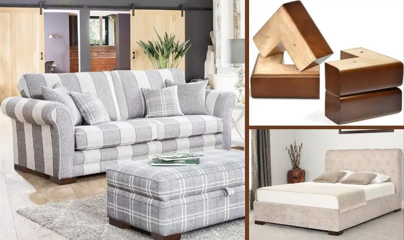 photo of couch on risers bed on risers set of 4 furniture risers