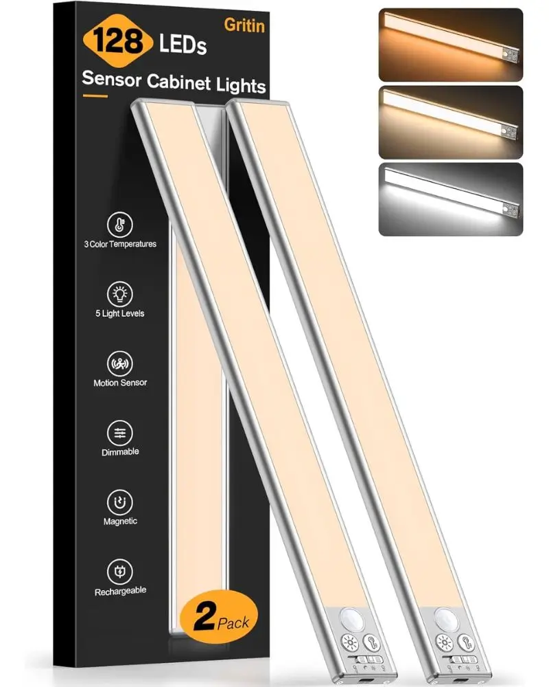 rechargeable under cabinet lighting