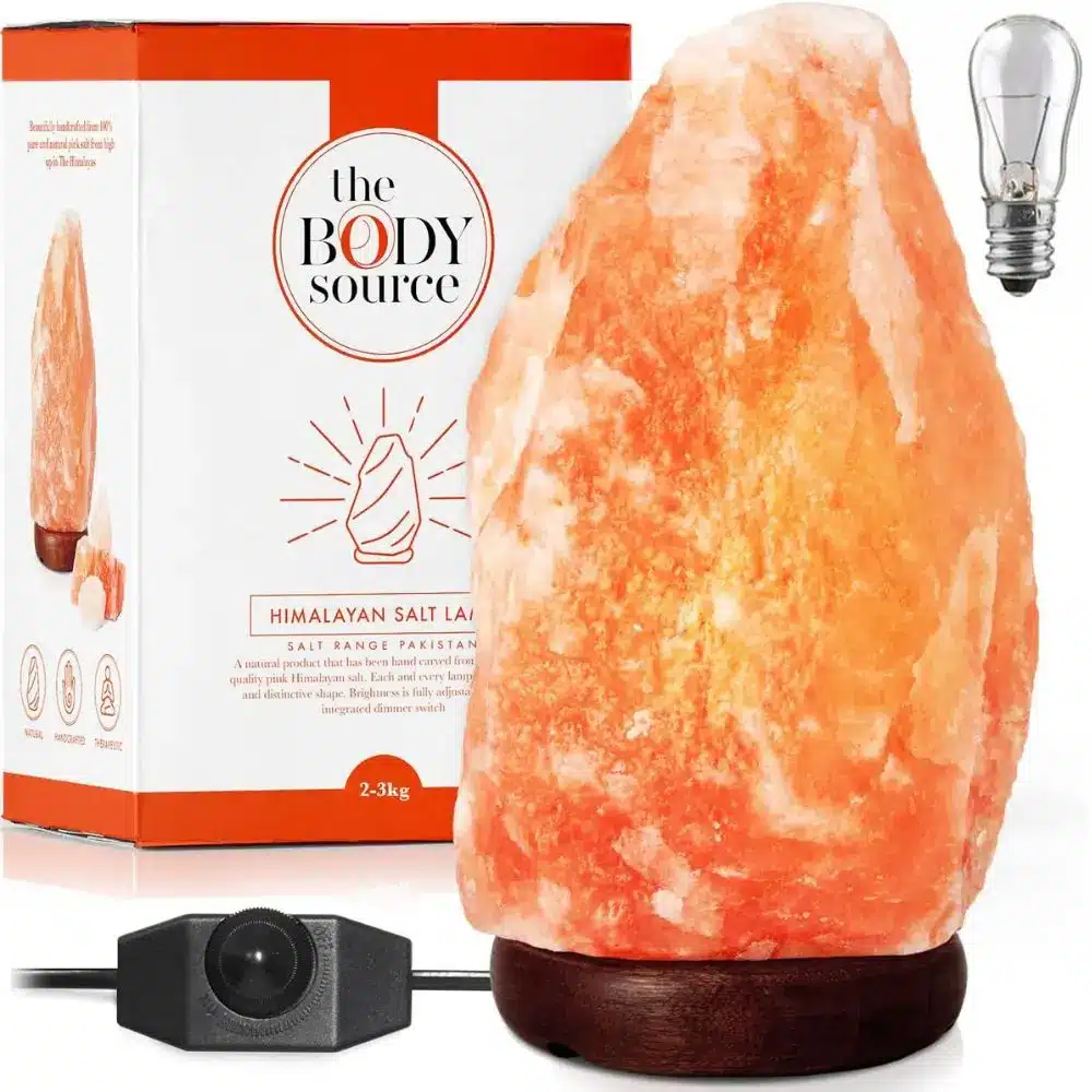 salt lamp with dimmer switch