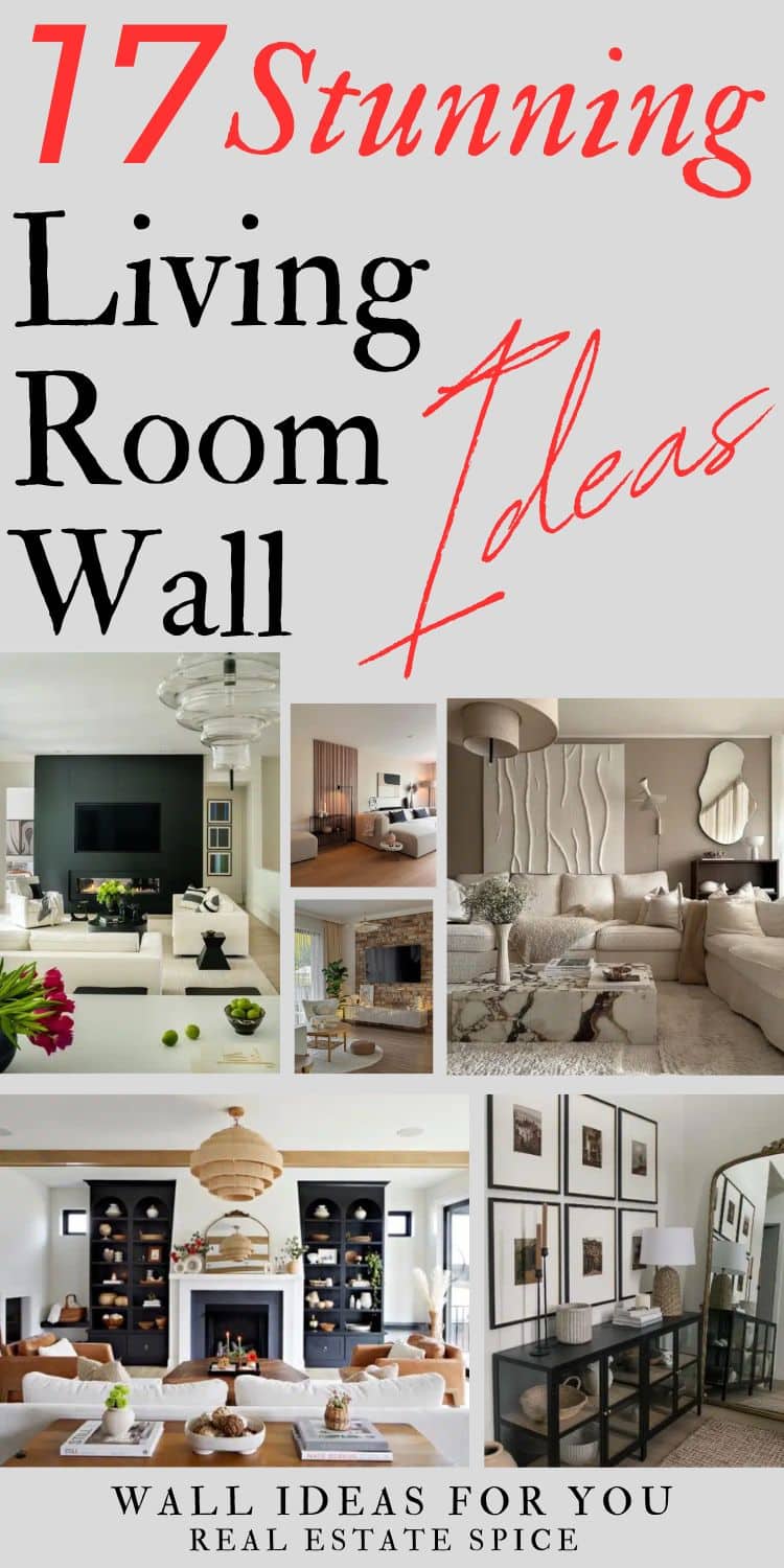 17 LIVING ROOM ACCENT WALL IDEAS THAT WOW