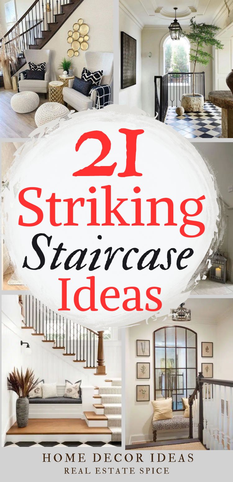 31 Chic Staircase Landing Ideas and Design Tips