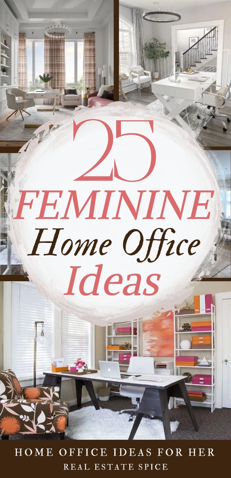 50 Beautiful Women's Home Office Ideas and Design Tips
