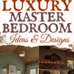 says 25 luxury master bedroom ideas and designs with 4 photos of luxury master bedrooms below says luxury master bedroom decor ideas designs and styling tips