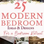says 25 modern bedroom ideas and designs for a bedroom retreat with 7 photos of modern bedrooms below says Modern Bedroom Designs and Ideas Bedroom Decor and Styling Tips