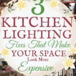 says 3 kitchen lighting fixes that make your space look more expensive with 5 photos of kitchens below says The 3 Kitchen Lighting Fixes That Change Everything Island, Counters & Mood Lighting