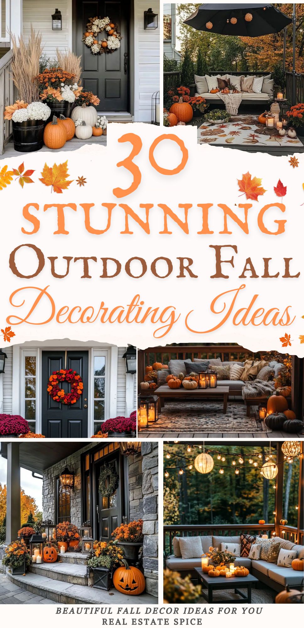 45 Beautiful Outdoor Fall Decor Ideas To Celebrate The Season