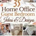 says 35 home office guest bedroom ideas and designs with 10 photos of guest bedroom home office combos below says inspiring bedroom and home ideas for you