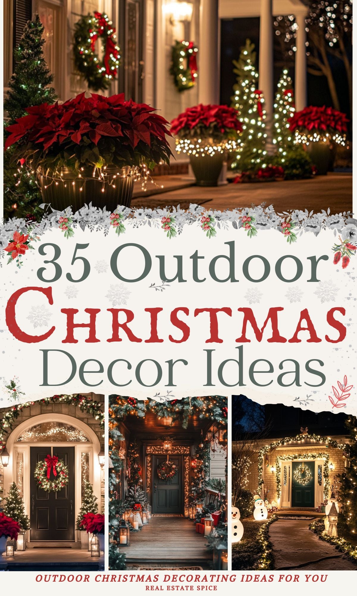 60 Magical Outdoor Christmas Decorating Ideas for 2026